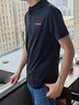 百瑪獅大疆高端polo衫定制工作服印logo短袖T恤企業(yè)團隊文化衫夏10A抑菌 【10A抑菌 防紫外線(xiàn)/紐扣款】黑色 L 【建議120-135斤】 曬單實(shí)拍圖