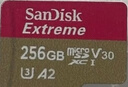 閃迪（SanDisk）256GB TF(MicroSD)內存卡 4K極速金卡A2 V30 U3行車(chē)記錄儀 運動(dòng)相機無(wú)人機 監控存儲卡 讀190MB/s 曬單實(shí)拍圖
