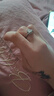 紀思梵輕奢莫桑鉆戒女求婚一克拉戒指表白求婚紀念日生日禮物送女友老婆 【天使之吻】戒指 曬單實(shí)拍圖