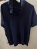 H&M男裝Polo衫薄款正肩商務(wù)通勤風(fēng)翻領(lǐng)時(shí)尚休閑短袖上衣0956343 海軍藍 M 175/100 曬單實(shí)拍圖