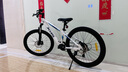 喜德盛青少年山地自行車(chē)2025款北極星PRO鋁合金車(chē)架7速 星空白 24英寸 曬單實(shí)拍圖