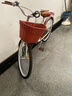 鳳凰（Phoenix）自行車(chē)女款老式城市通勤新型省力輕便實(shí)心胎變速上班代步復古單車(chē) 密封全軸承【雙層鋁合金輪】芭蕾黃 26寸充氣胎【身高1.55-1.85米】 曬單實(shí)拍圖