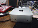 Apple/蘋(píng)果AI電腦/Mac mini迷你主機 M4銀色(10+10核) 16G 256G臺式電腦主機 MU9D3CH/A 曬單實(shí)拍圖