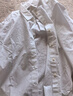 優(yōu)衣庫女裝全棉襯衫/長(cháng)袖襯衣休閑通勤外套26春夏新款482828 00 白色 S 曬單實(shí)拍圖