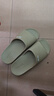 回力拖鞋男女涼拖鞋抑菌防滑浴室內外穿軟彈涼拖鞋HL0397卡其42-43碼 曬單實(shí)拍圖