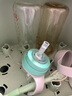 愛(ài)得利（evorie）吸管奶瓶1-3歲直飲杯 嬰兒玻璃12個(gè)月以上300ml帶手柄重力球 曬單實(shí)拍圖