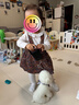 babylove【清倉】女寶寶背帶裙嬰兒春秋季法式半身裙純棉外出裙子暖霧花蹤 暖霧花蹤 80 曬單實(shí)拍圖