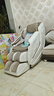 奧佳華【自營(yíng)專(zhuān)供】按摩椅家用小型太空艙全身零重力全自動(dòng)政府補貼送老人生日節日禮物7508pro淺香云杏 曬單實(shí)拍圖