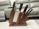 十八子作 陽(yáng)江十八子菜刀家用刀具套裝銳影五件套刀SL2235 曬單實(shí)拍圖