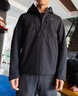 KOLON SPORT/可隆戶(hù)外沖鋒衣2級 男子透濕防風(fēng)耐磨2L防水夾克 LHJK6MNT01-BK 黑色 L 175/96A 曬單實(shí)拍圖