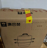 康巴赫304不銹鋼三層蒸鍋蒸籠復底大湯蒸鍋多功能鍋具32cm燃氣灶通用 曬單實(shí)拍圖