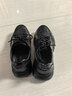 啄木鳥(niǎo)新款男士運動(dòng)鞋秋季新款真皮韓版潮流百搭頭層牛皮青年休閑皮鞋男 黑色  58012 41 曬單實(shí)拍圖