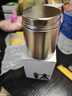 容山堂純鈦旅行茶葉罐小號便攜茶葉盒空盒茶葉儲存罐密封罐小茶罐 純鈦螺口旅行茶葉罐-中號 曬單實(shí)拍圖
