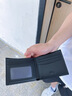 沙馳男包短款錢(qián)包真皮錢(qián)夾2026新款高檔品牌商務(wù)頭層純牛皮零錢(qián)包男士 【黑色】順豐發(fā)貨/禮盒精裝 曬單實(shí)拍圖