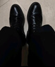 回力官方皮鞋男2026春季新款正裝鞋商務(wù)男鞋工作鞋子男 黑色 42 曬單實(shí)拍圖