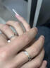 蔓笙日月同輝情侶戒指一對男女活口對戒生日實(shí)用情人節禮物送女友老婆 情侶一對【精美禮盒】 曬單實(shí)拍圖