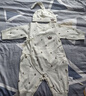 巴厘小豬嬰兒衣服春秋哈衣新生兒純棉爬爬服嬰幼兒秋裝剛出生的寶寶連體衣 點(diǎn)點(diǎn)汪星人 59cm 曬單實(shí)拍圖