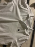 U.S. POLO ASSN.保羅POLO衫男夏季商務休閑短袖桑蠶絲涼感T恤男上衣父親節(jié)白色2XL 曬單實拍圖