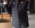 彪馬（PUMA）彪馬【法拉利賽車聯(lián)名】童裝兒童男童男寶寶夾棉保暖舒適外套棉服 黑色 140 cm 曬單實(shí)拍圖