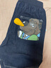 馬·拉?。∕.Latin）馬拉丁童裝兒童褲子春秋新款男大小童趣味印花牛仔長(cháng)褲 牛仔深藍（第二批） 90 曬單實(shí)拍圖