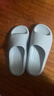 樸西男士四季抗菌室內浴室洗澡防滑居家情侶涼拖女 灰色 42-43 曬單實(shí)拍圖