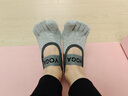杜威克瑜伽襪子五指薄款分趾健身運動(dòng)防滑減震普拉提女士船襪 2雙裝 曬單實(shí)拍圖