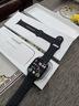 Apple/蘋(píng)果 Watch S11 智能手表GPS款46毫米深空灰色鋁金屬表殼黑色運動(dòng)型表帶S/M MEVN4CH/B 曬單實(shí)拍圖