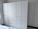 舉瑤【包安裝】實(shí)木衣柜臥室奶油風(fēng)實(shí)木家具家用柜子組合定制大衣柜 【暖白色六門(mén)】2.2米主柜 曬單實(shí)拍圖