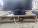 金隆興電腦顯示器增高架臺式屏幕雙層支架辦公桌面置物架子收納儲物托架 曬單實(shí)拍圖