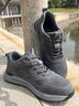 Jeep吉普防潑水登山鞋男春季新款戶(hù)外防滑徒步運動(dòng)鞋軟底輕便休閑鞋男 卡其 【標準皮鞋碼】 41 曬單實(shí)拍圖