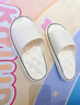 紅豆浴室涼拖鞋女士2026夏季新款洗澡防滑eva不臭腳軟底情侶拖鞋子男 白色 38-39 【適合37-38】 曬單實(shí)拍圖