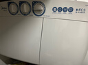 美的（Midea）半自動(dòng)雙桶洗衣機8公斤洗5.5kg脫水雙缸波輪老人簡(jiǎn)易操作品質(zhì)電機小巧不占地租房宿舍必備以舊換新 MP8DS136 雙缸 8kg 曬單實(shí)拍圖
