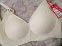 貓人10A抑菌無(wú)痕內衣女士冰絲無(wú)鋼圈文胸聚攏上托防下垂性感薄胸罩L 曬單實(shí)拍圖