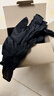 英科醫療（INTCO）一次性手套100只L碼黑色食品級丁腈耐用廚房清潔勞保家務(wù)洗碗手套 曬單實(shí)拍圖