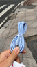 艾昊者適用蘋(píng)果數據線(xiàn)iPhone14/13/12/11promax/6s/7/8plus液態(tài)軟膠充電線(xiàn)帶燈手機通用快充 自帶柔和燈【藍色】液態(tài)防斷耐用線(xiàn)材 2米 曬單實(shí)拍圖