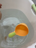 嬰兒洗澡耐摔洗頭杯勺子浴巾兒童加厚洗發(fā)杯水瓢水勺幼兒園游泳館 嬰兒水勺-尊貴黃-1個(gè) 曬單實(shí)拍圖