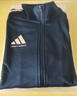 阿迪達斯（adidas）外套男女春季跑步運動(dòng)立領(lǐng)拉鏈夾克外套運動(dòng)服 黑/白 2XL 曬單實(shí)拍圖