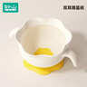 如山嬰兒輔食碗新生兒專(zhuān)用蛋花碗寶寶學(xué)吃飯硅膠吸盤(pán)碗兒童餐具 曬單實(shí)拍圖