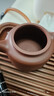 京東京造 宜興紫砂壺 手工茶壺【原礦紫泥】煮泡茶具 德鐘壺238ml禮盒裝 曬單實(shí)拍圖