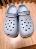 潔麗雅護士洞洞鞋女夏季2026新款涼鞋外穿防滑手術(shù)室醫護包頭涼拖鞋男夏 天空藍 38-39 【標準碼】 曬單實(shí)拍圖