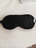 TA真絲眼罩桑蠶絲睡眠遮光重力深睡透氣男女士專(zhuān)用助眠午睡覺(jué)黑色 曬單實(shí)拍圖