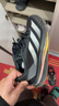 阿迪達斯（adidas）男鞋跑步鞋春季輕便耐磨減震休閑運動(dòng)鞋 一號黑/亮金屬鐵灰 41 曬單實(shí)拍圖
