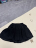 moonkids女童半身裙2026秋冬新款兒童秋裝短裙春秋大童燈芯絨裙子女孩冬裝 4527黑色 120 120cm 曬單實(shí)拍圖