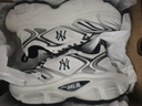 MLB官方運動(dòng)鞋女鞋子 春夏新款休閑鞋賽博老爹鞋網(wǎng)面跑步鞋3ASHWC36N 紐約洋基隊/米白色/SHWC3 38 (240mm) 曬單實(shí)拍圖