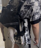 WAKYTU狗狗橫背包單雙肩可斜挎拆卸中大型犬寵物外出便捷包適用22-32斤 曬單實(shí)拍圖