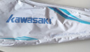 川崎（KAWASAKI）羽毛球拍超輕碳素中桿對拍KD-1pro藍紫（已穿線(xiàn)+6球+手膠+拍包） 曬單實(shí)拍圖