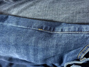 HLA海瀾之家牛仔褲男三國演義直筒褲五袋款大碼褲子男 曬單實(shí)拍圖