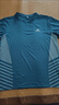 CLIMACOOL三葉草運動(dòng)冰絲短袖t恤男士潮牌體恤夏季薄款韓版半袖寬松上衣男T 白色+淺藍 L 100-125斤 曬單實(shí)拍圖