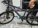 永久自行車(chē)成人山地車(chē)自行車(chē)學(xué)生男女鋁合金變速公路自行車(chē)油碟單車(chē) 【鋼架/全套軸承】摩天灰 24速 26寸【推薦155-185cm】 曬單實(shí)拍圖