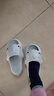 明星同款 高顏值2代萌鯊魚(yú)厚底增高拖鞋防滑戶(hù)外多巴胺拖鞋女士 藍色 38-39 曬單實(shí)拍圖